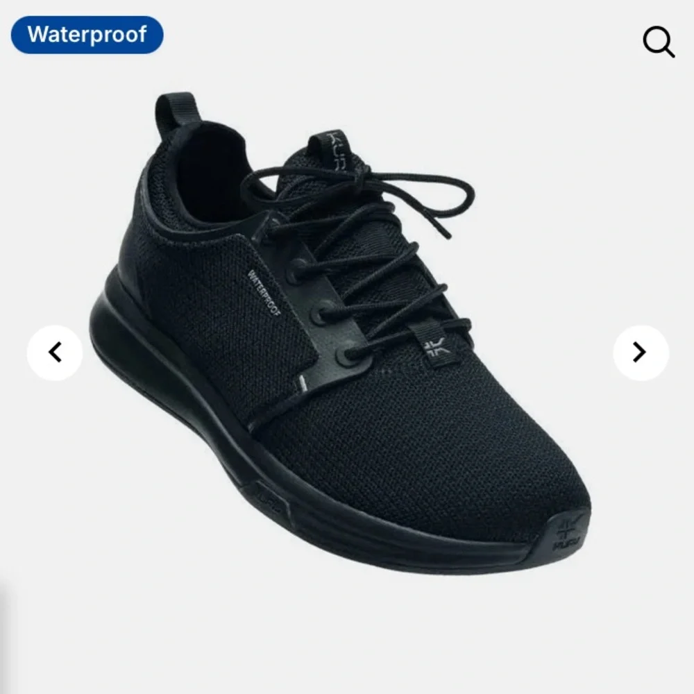 KURU ATOM‎ Waterproof Women's Black Sneakers size 9M